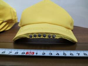 コレクション　帽子　LEDキャップ　黄色　子供用　ライト　防災　安全　夜間　5個　まとめて
