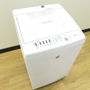 HITACHI 日立 全自動電気洗濯機 NW-Z70E5 7.0g 2019年製 キーワードホワイト 簡易乾燥機能付 洗浄・除菌済み