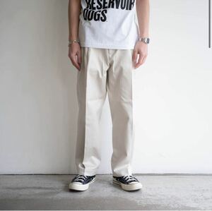 24ss新品sizeLWACKO MARIA（ワコマリア） DOUBLE PLEATED CHINO TROUSERS (24SS-WMP-PT10)PANTS パンツ 