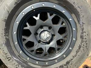 中古XTREME-J XJ04 17x8.0J 6穴PCD139.7 +20 265/70R17タイヤ 4本セット