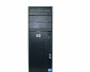 【JUNK】HP Workstation Z400 VS933AV Xeon W3565 3.2Ghz メモリ 8GB HDDなし DVDマルチ Quadro NVS295 水冷ポンプ不良