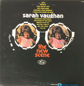 ♪試聴 LP♪ Sarah Vaughan / The New Scene