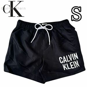 カルバンクライン Calvin Klein 水着 メンズ Sサイズ 黒