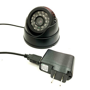 防犯カメラ ドーム型 USB接続 赤外線 24灯搭載 録画一体型