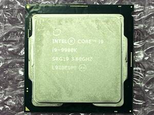 #1355 Intel Core i9-9900K SRG19 (3.60GHz/ 16MB/ LGA1151) 保証付