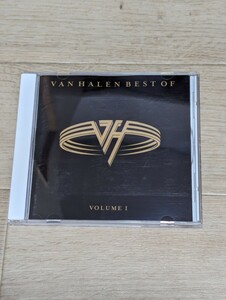 VAN HALEN　BEST OF VOLUME　Ⅰ　日本盤　　　ジャケ、日本語解説 経年の汚れあり　ヴァン・ヘイレン ベスト CD