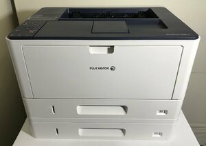 【埼玉発】【Xerox】A3モノクロレーザープリンターDocuPrint 3500 d★Wi-Fi対応★2段カセット★カウンター174913枚★動作確認済(11-2905）