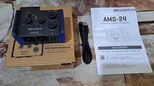 ZOOM（ズーム）AMS-24 オーディオインターフェース・新同品