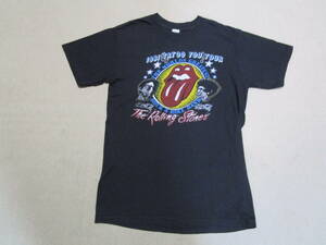 激レア!80s!ビンテージ!USA製!良好即決!THE ROLLING STONES ローリングストーンズ ロック バンド 1981 ツアー Tシャツ バンT メンズ size M