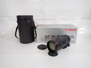 Canon キャノン EF 80-200mm F2.8L 望遠ズームレンズ ケース/元箱付 ∴ 6E433-2