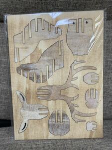 アクタス ACTUS グランブル レインディア 工作 オブジェ インテリア 鹿 壁飾り 木工 キット