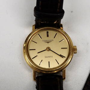 45223-180　Longines ロンジン レディース quartz QZ クォーツ クオーツ watch 腕時計 稼働中 送料180円～　尾錠純正　ベルトボロ