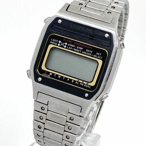 SEIKO ALBA 腕時計 デジタル クロノグラフ クォーツ quartz Y486-5000 シルバー 銀 セイコー アルバ Y798