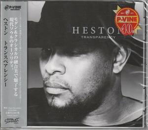 新古CD■R&B/SOUL■国内盤／HESTON／Transparency／2016年／現行ソウル■Marvin Gaye, Leon Ware, Maxwell, Anthony Hamilton, Bilal