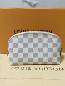 【未使用品】LOUIS VUITTON　ポーチ　ダミエアズール