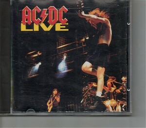【送料無料】AC/DC /Live【超音波洗浄/UV光照射/消磁/etc.】ライヴ1990-1991/Chris Slade参加/Thunderstruck/Back In Black/Hells Bells　