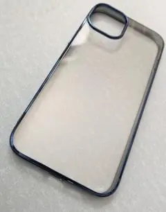 iPhone14 Plus 用ソフトケース ブルー