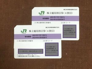 JR東日本　株主優待券　2枚 - 送料無料