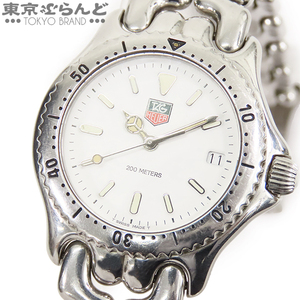 101699394 1円 タグホイヤー セルシリーズ プロフェッショナル 200m S90.813 ホワイト SS 腕時計 ボーイズ クォーツ ブレスジャンク