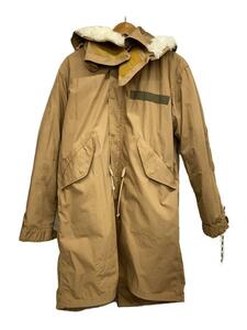 Schott◆M-51 SHELL PARKA/モッズコート/M/コットン/ベージュ/3182021