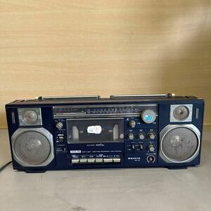 SANYO MR-V8 FM/AM ラジオステレオカセットレコーダー 三洋電機 ラジカセ 現状品