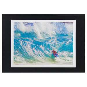 ハワイアンポスター サーフィンシリーズ N-156 Surf Picture アートプリントサイズ：縦20.7×横28.4cm