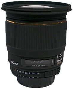 SIGMA 単焦点広角レンズ 20mm F1.8 EX DG ASPHERICAL RF ニコン用 フルサイ