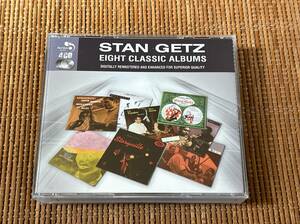 クリックポスト可 Stan Getz/Eight Classic Albums 中古CD 4枚組 スタン・ゲッツ アル・ヘイグ ホレス・シルヴァー ソニー・スティット