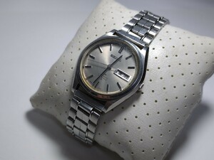 ▲稼働 現状品▲SEIKO セイコー【LORD MATIC ロードマチック】5606 7071T 自動巻 カレンダー▲ シルバー文字盤 メンズ腕時計▲発送60