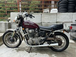 ヤマハ XS650 部品取り 書類なし キーあり