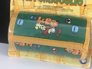 ITALY ヴィンテージ ガーフィールド ナイロンウォレット 財布 Garfield 2000