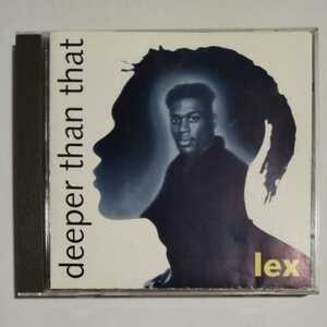 Lex-Deeper Than That(Deep Records 4)