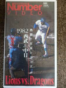 ビデオ Nunber VIDEO 熱闘！ 日本シリーズ 1982 西武ー中日 [VHS］