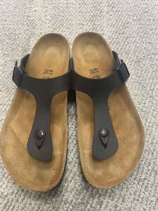 BIRKENSTOCK◆サンダル/26.5cm/BLK/0043691