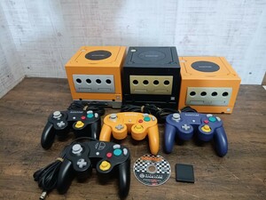 Nintendo　任天堂　ニンテンドー　GAMECUBE　ゲームキューブ　本体　コントローラー　まとめ　DOL-017 ゲームボーイプレーヤー　ジャンク