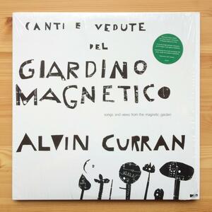 Alvin Curran　Canti E Vedute Del Giardino Magnetico　2018年　LPレコード　未使用美盤　イタリア産霊性ミニマル/アンビエント　SV129