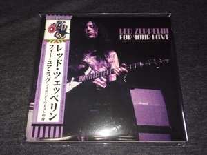 ●Led Zeppelin - フォー・ユア・ラヴ/フィルモア・ウエストの夜 For Your Love : Empress Valley 2CD見開き紙ジャケット