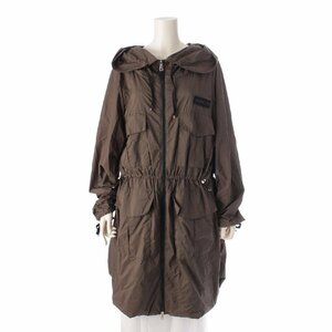 【モンクレール】Moncler　18AW NEWDELHI ミリタリー ナイロン ブルゾン スプリングコート カーキ 00 【中古】【正規品保証】205132