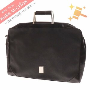 ■ ダンヒル ビジネスバッグ ブリーフケース 鞄 メンズ ブラック 付属品付き