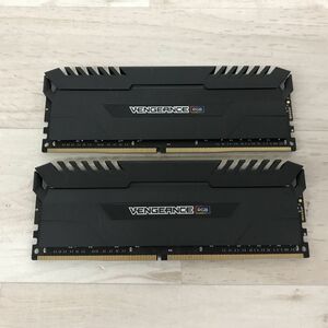 送料185円 現状品 DDR4 16GB(8GB×2枚) CMR16GX4M2C3000C15[C3954]