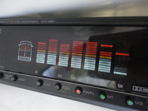 ☆　KPX-990 GM-800 carrozzeria カロッツェリア ロンサムカーボーイ カセットデッキ アンプ セット 中古 動作OK 修理品