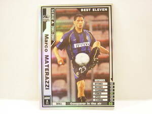 Panini WCCF 2001-2002 AE マルコ・マテラッツィ　Marco Materazzi 1973 Italy　FC Inter Milano 01-02 Serie A Best eleven