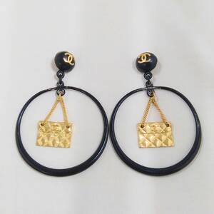 CHANEL シャネル/フープ スイング 付属品有り イヤリング