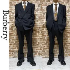 Burberry セットアップ　ダブルボタン　チャコールグレー