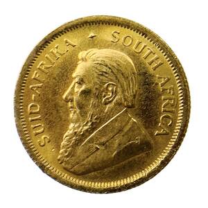  クルーガーランド金貨 1983年 3.41g 南アフリカ共和国 22金 イエローゴールド コレクション Gold