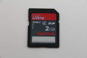 2GB SDカード　SanDisk　Ultra ll