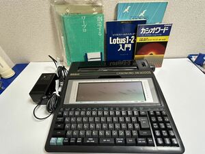 CASIO カシオ CASIOWORD SW-6000Sワープロ 簡易動作確認済みワードプロセッサー 昭和レトロ 【中古品】