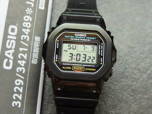 カシオ/CASIO●G-SHOCK/Gショック■DW-5600■定番スクエア【ブラックメタル】カスタム 国内モデル※時計本体付き★全国送料無料