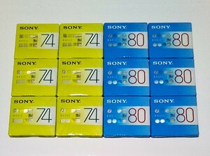 【新品MDディスク】SONY ソニー BASIC 74分6枚 80分6枚 合計12枚 希少 綺麗　☆☆☆