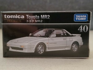 新品未開封品★トミカプレミアム NO.40 トヨタ MR2 AW11★タカラトミー ミニカー